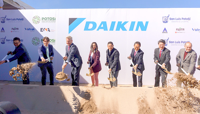Nuevas plantas de producción Daikin